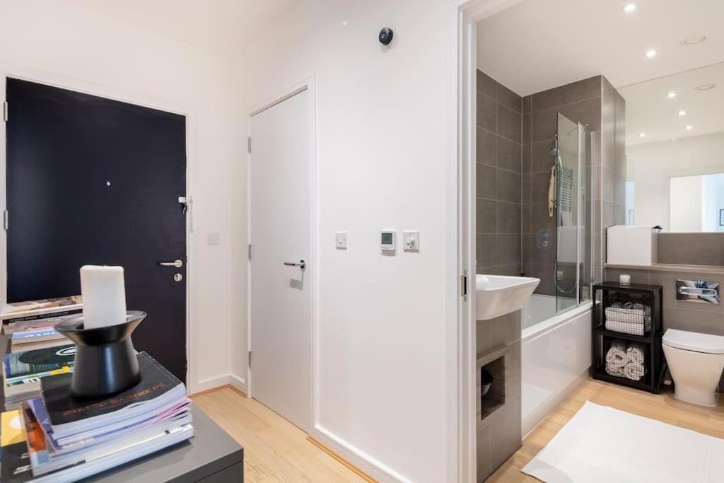 Cozy Flat In Hip East London Apartamento Exterior foto